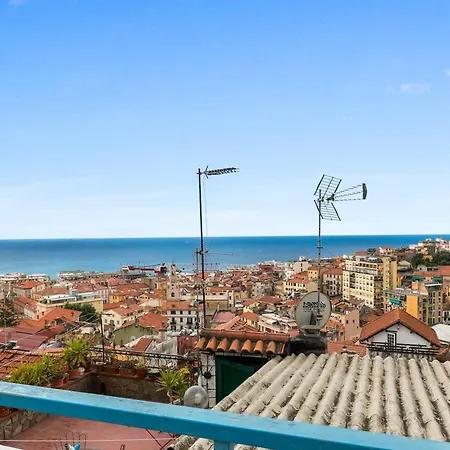 Casa Veronica Sea View With Terrace - Happy Lägenhet Sanremo